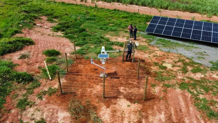 Instalação de Estações Solarimétricas
