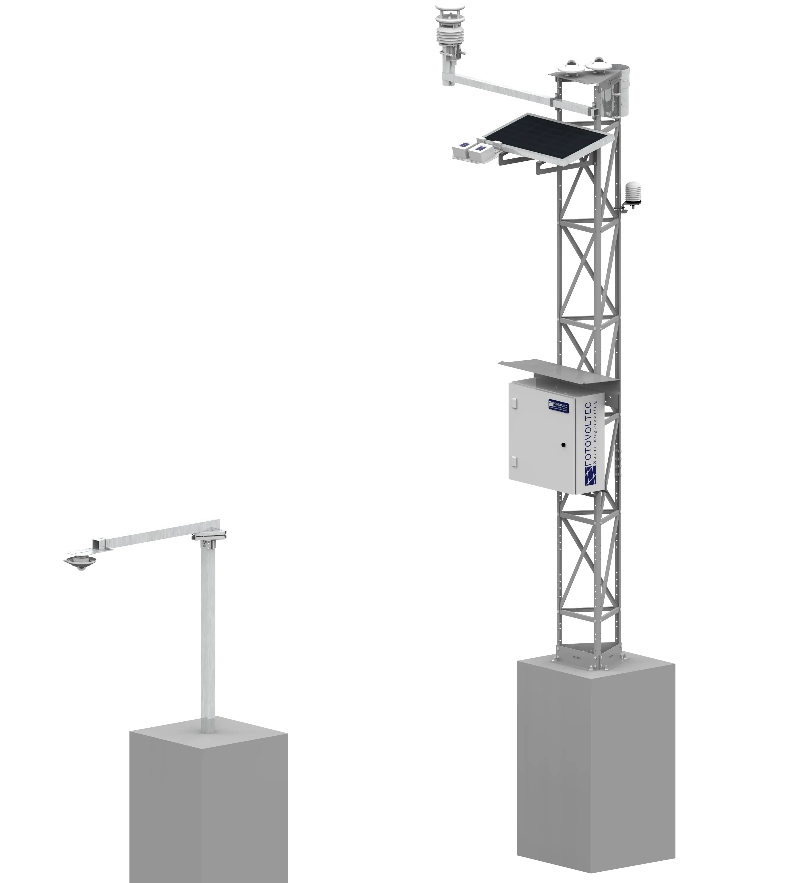 Estação Solarimétrica GC - Monitoramento de usinas de grande porte