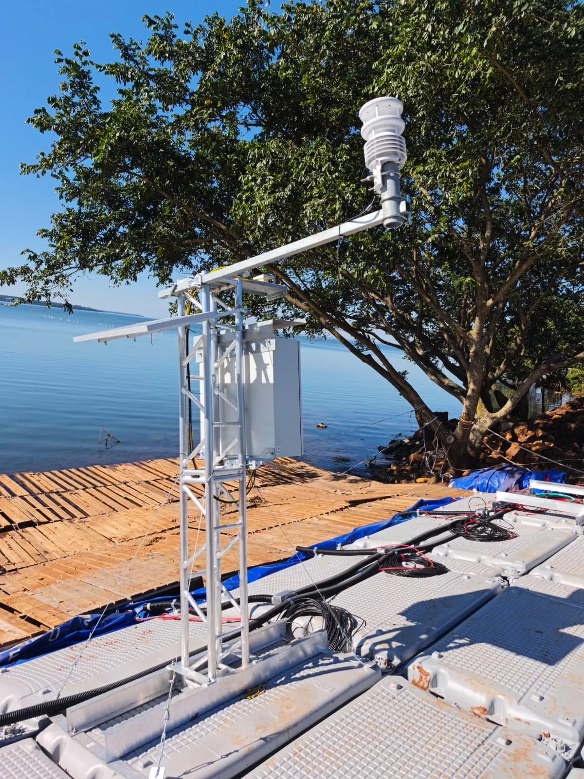 Estações de Monitoramento GD - Flutuante Usina Flutuante de 1MW – 1 ES - 2