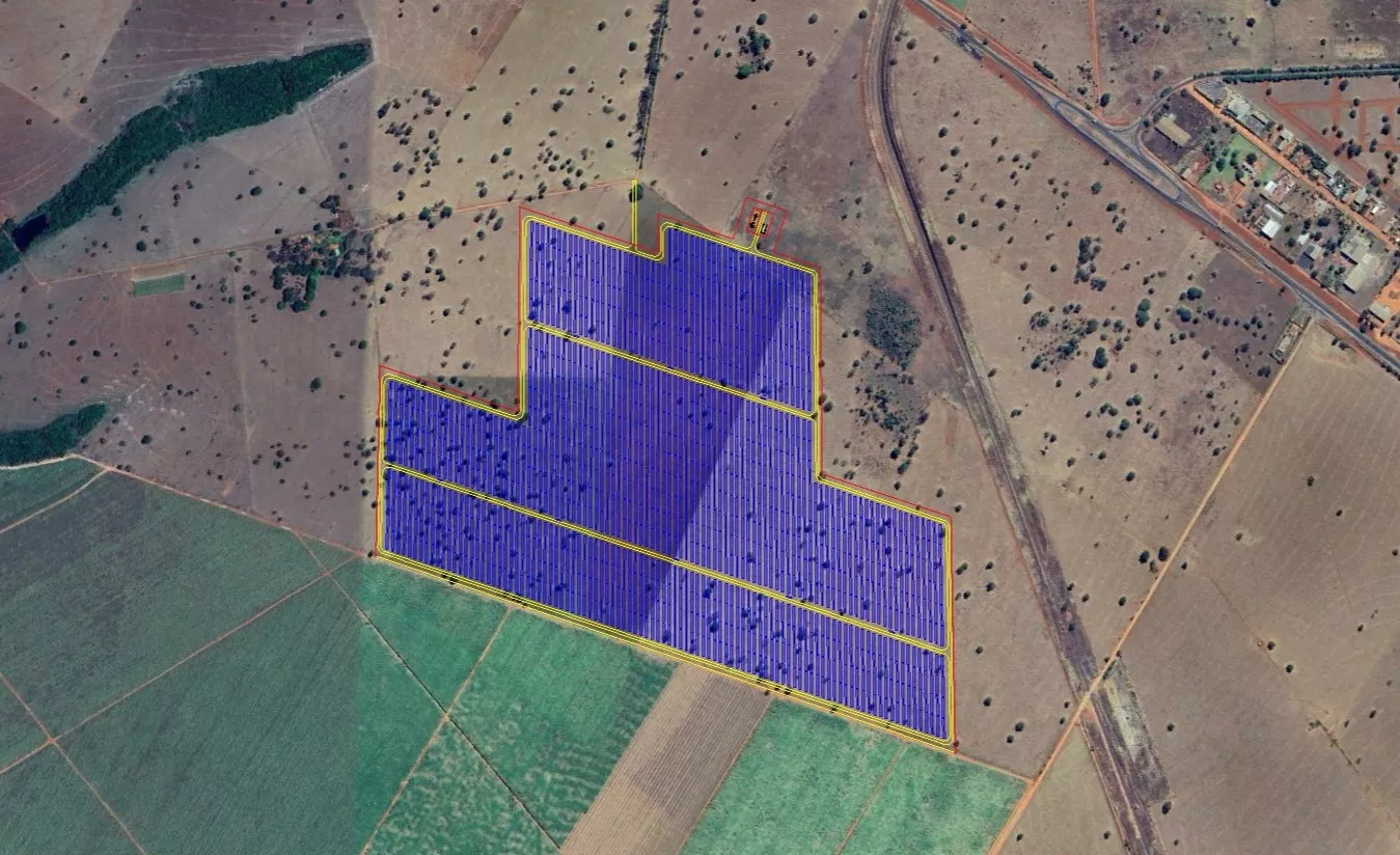 Otimização de Projeto Básico UFV de 50 MW